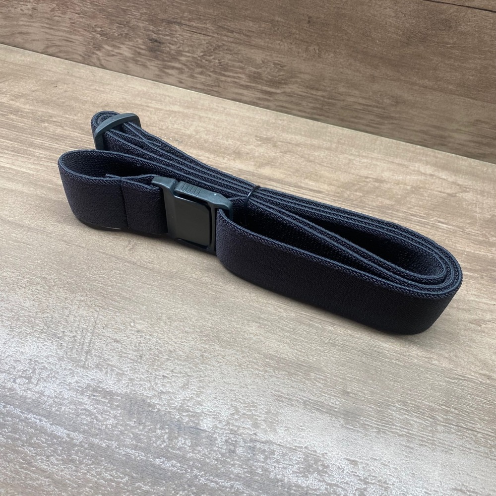 Simms Mens Wading Belt OS Black Neoprene Elastic Fishing Gear 1.5 Inch Buckle - Picture 3 of 7